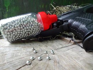 Billes en acier pour pistolet à air de calibre .177